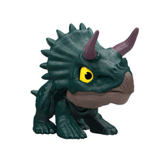 Jurassic World Mighty Little Biters Dinosaur Toy With Bite Action, Eye Change, Collectible Figure
