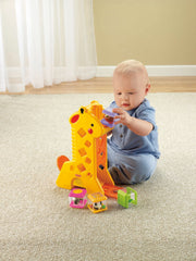 Fisher-Price Brinquedo para Bebês Girafa com Blocos