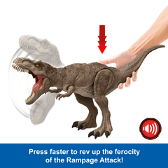 Jurassic World All-Out Attack Tyrannosaurus Rex Dinosaur Action Figure Toy