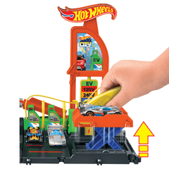 Hot Wheels Ville Station D’Énergie Super Recharge, Véhicule