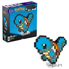 Mega Pokémon Coffret de Construction Carapuce (367 Pces), Rétro