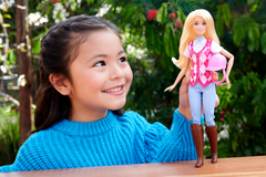 Barbie Mysteries: The Great Horse Chase Barbie “Malibu” Doll With Riding Clothes & Accessories