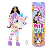 Barbie Cutie Reveal Zebra Doll & Accessories, Color Dream Series With 10 Surprises