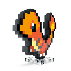 Mega Pokémon Coffret de Construction Salamèche (349 Pces), Rétro