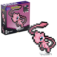 MEGA Pokémon Mew Building Toy Kit (434 Pieces) Retro Set For Collectors