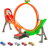 Hot Wheels® Coffre Piste de Course Motorisée