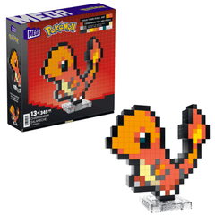 Mega Pokémon Coffret de Construction Salamèche (349 Pces), Rétro