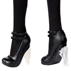 Monster High Wednesday Collectible Doll, Rave’N Wednesday in Black Gown inspired By Dance Scene