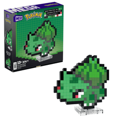 Mega Pokémon Coffret de Construction Bulbizarre (374 Pces), Rétro