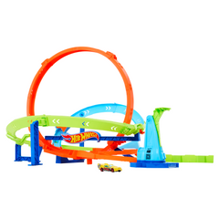 Hot Wheels Action Défi Boucle Cyclone, Véhicule à L’Échelle1:64