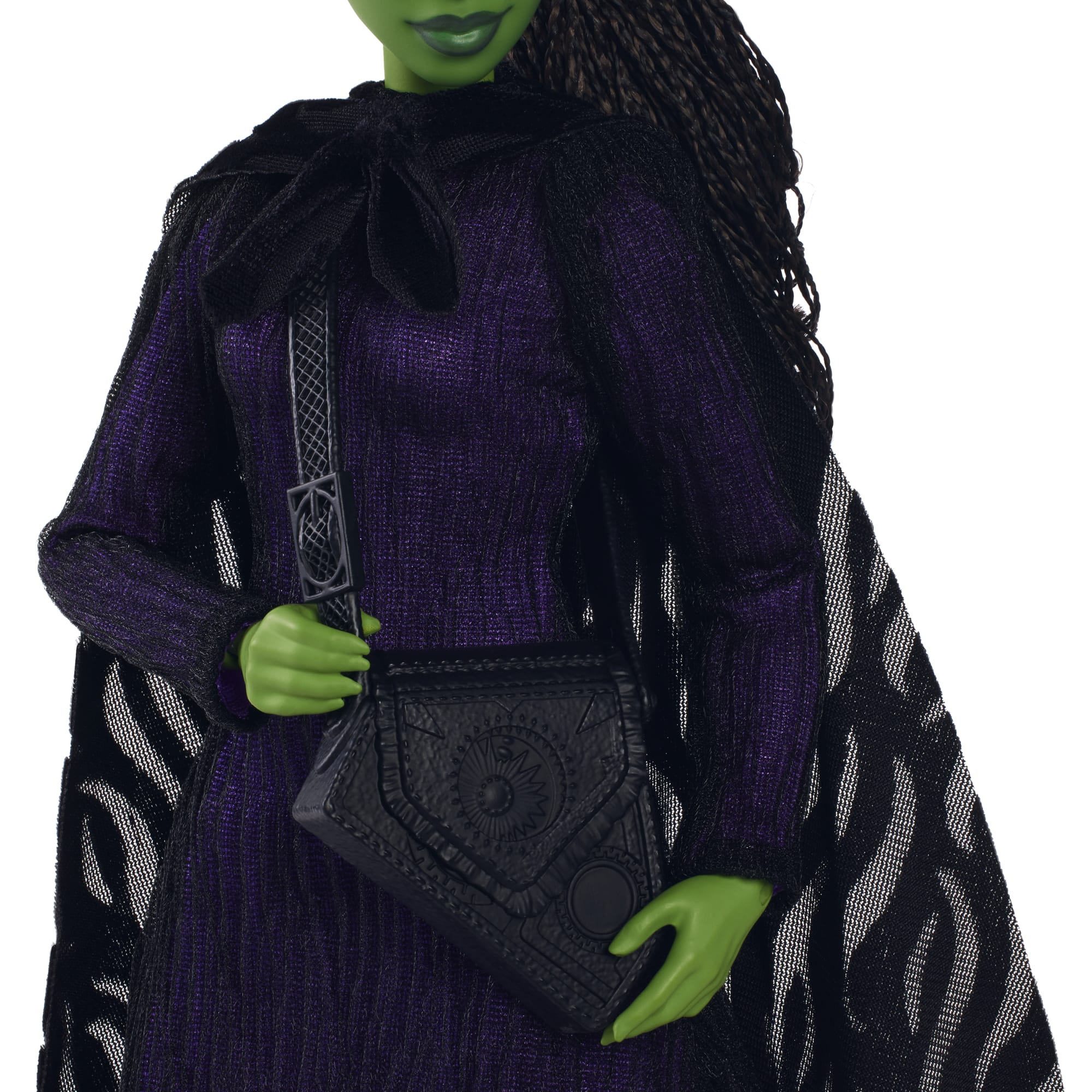 Universal Pictures’ Wicked Deluxe Elphaba Fashion Doll & Accessories With Braided Hair & Posability - Coming Soon