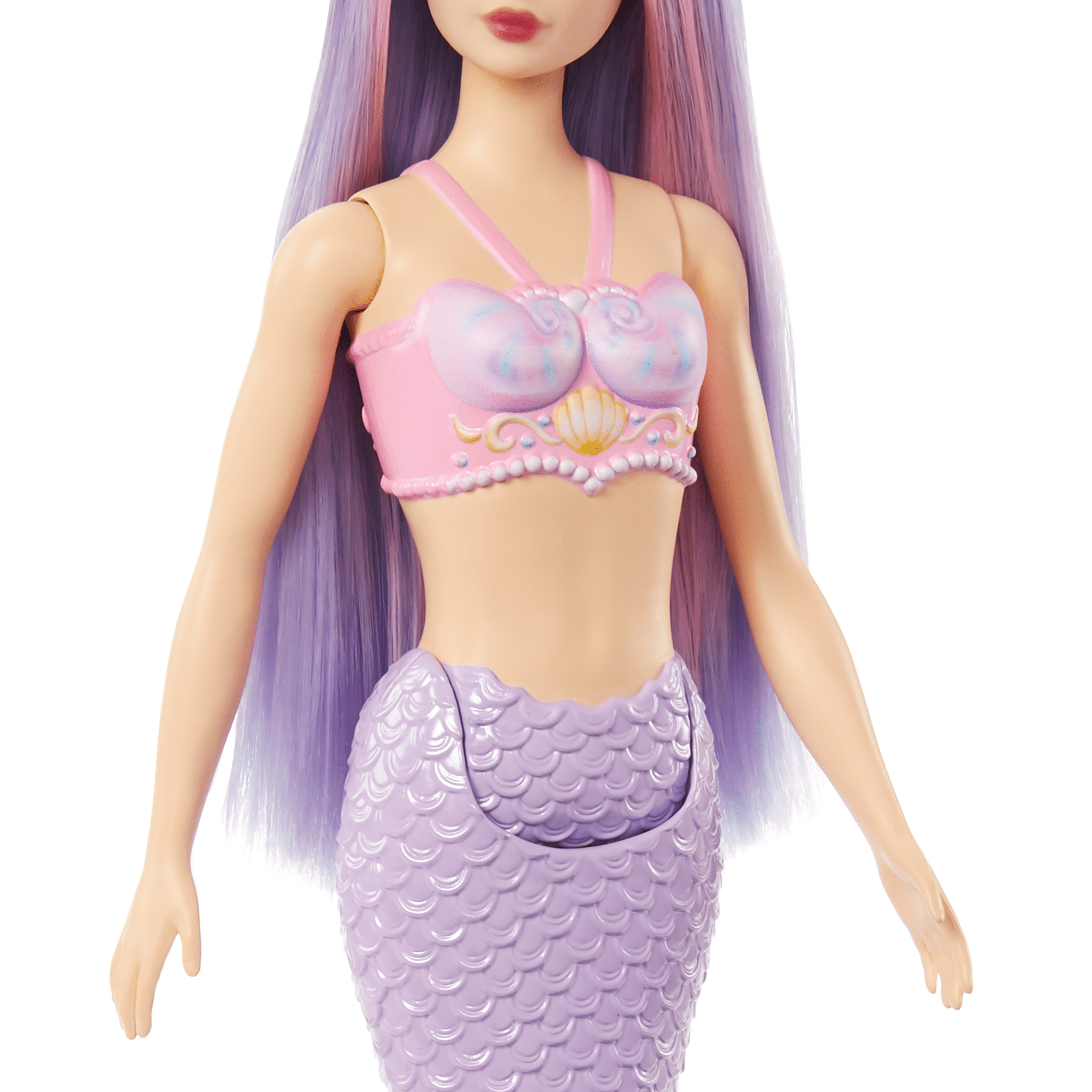 Barbie Mermaid Dolls With Colorful Hair, Tails And Headband Accessories