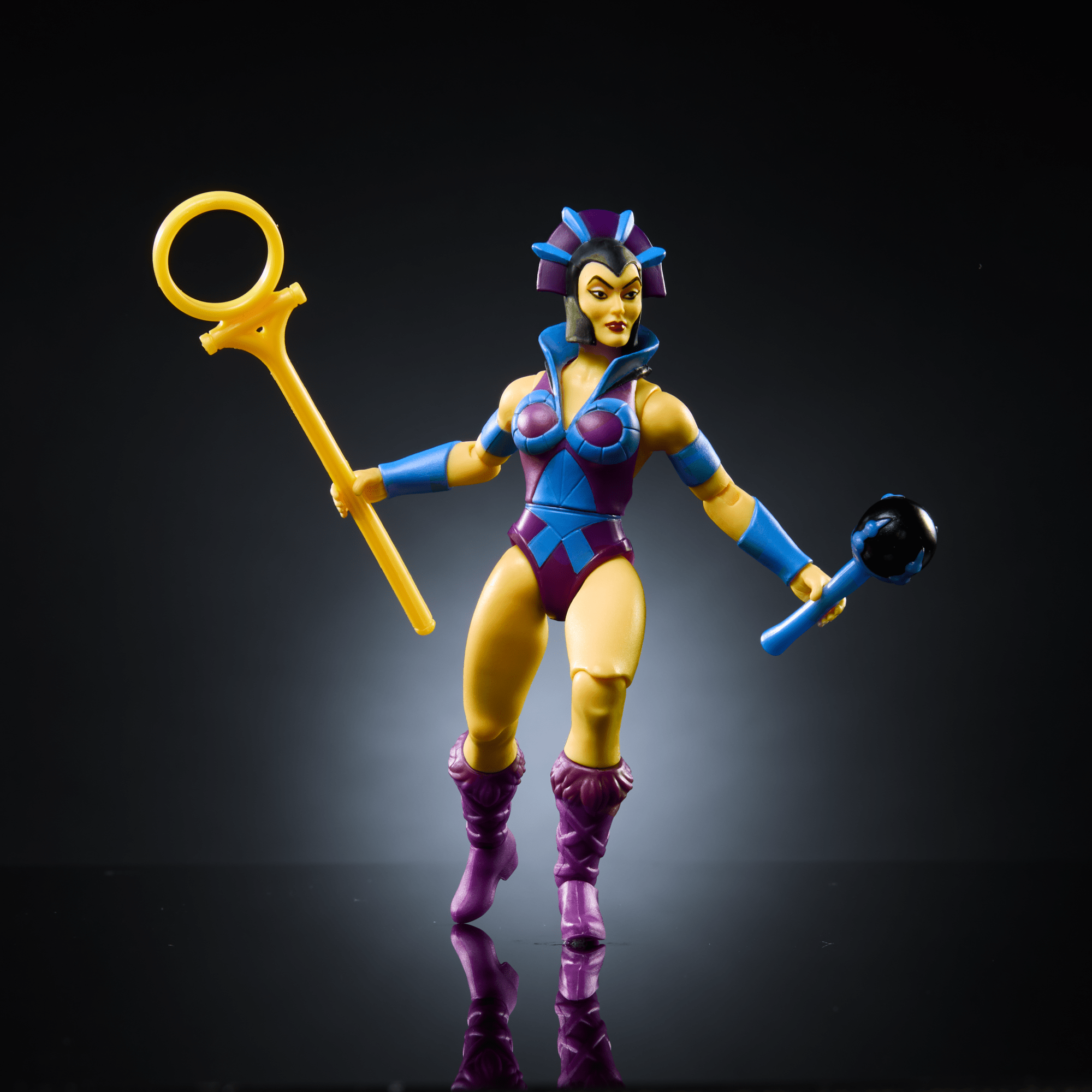 Masters Of The Universe Origins Cartoon Collection Evil-Lyn, Motu 5.5 Inch Action Figure Toy