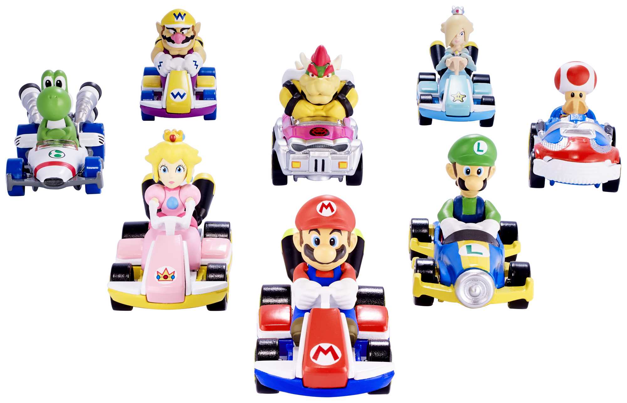 Hot Wheels Mario Kart Vehículo de Juguete Mario Estándar Kart