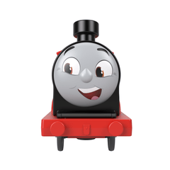 Thomas & Friends Graffiti James Motorized Toy Train Engine With Tender & Cargo Car For Kids
