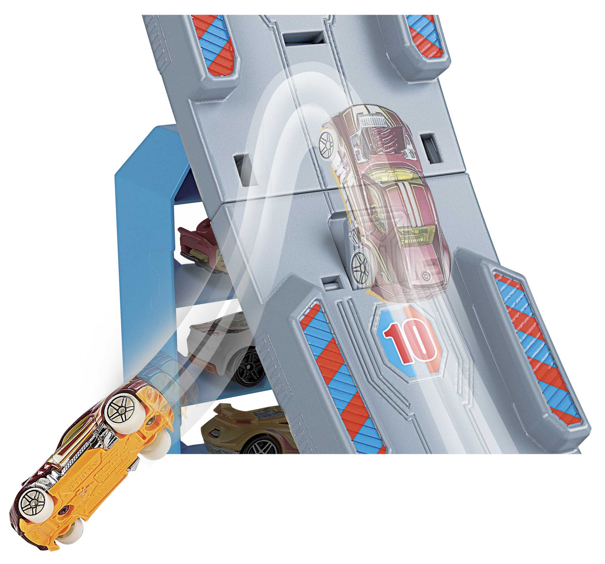 Hot Wheels Action Pista de Juguete Campeonato de las Alturas