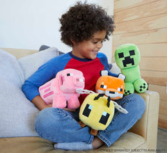 Minecraft Plush Dolls 8-in Plush Dolls, Fan Favorite Characters