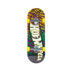 Hot Wheels Skate Vehículo de Juguete Patineta de Colección FELINE RISKY™ + SOLID MUSCLE™ con Diecast